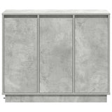 Madia LED Grigio cemento 90 x 32 x 75 cm Legno truciolato