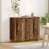 Madia LED Legno vecchio 90 x 32 x 75 cm Legno truciolato