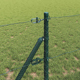 Palo della recinzione Verde 100 x 0,4 m (maglia di 13 mm)