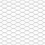 Recinzione esagonale da esterno da fissare a terra 10 x 0,4 m