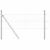 Recinzione con pali. Argento 0.8 x 50 m