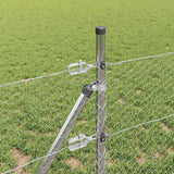 Recinzione con pali. Argento 0.5 x 100 m