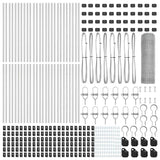 Recinzione con pali. Argento 0.5 x 100 m