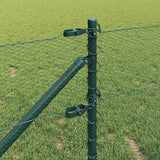 Recinzione esagonale da esterno con palo 25 x 0,6 m Verde Rete