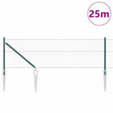 Recinzione in rete saldata con punte 25 x 0,6 m (P x H)