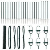 Recinzione in rete saldata con punte 50 x 1,4 m (L x H)