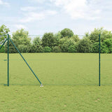 Recinzione esagonale da esterno con palo 50 x 1,5 m Verde Rete