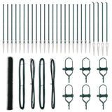 Recinzione in rete saldata con punte 50 x 1,5 m (L x H)