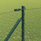 Recinzione in rete saldata con punte 100 x 1 m (L x H)
