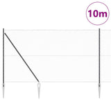 Recinzione in rete saldata con punte 10 x 1,6 m (L x A)