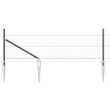 Recinzione in rete saldata con punte 25 x 0,8 m (L x H)