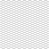 Recinzione esagonale da esterno con palo 50 x 0,4 m Grigio Rete