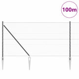 Recinzione in rete saldata con punte 100 x 1,2 m (L x H)