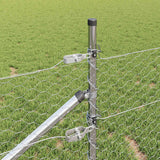 Recinzione esagonale con palo 10 x 0,5 m Acciaio zincato Rete