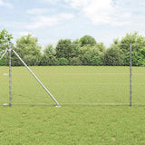 Recinzione in rete saldata con punte 10 x 1 m (L x H)