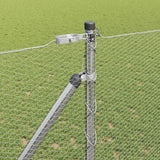 Recinzione in rete saldata con punte 10 x 1,4 m (L x H)