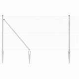 Recinzione in rete saldata con punte 10 x 1,4 m (L x H)