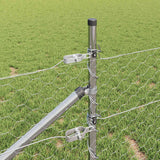 Palo della recinzione Argento 25 x 1 m (rete da 50 mm) Acciaio