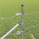 Recinzione con pali. Argento 0.8 x 50 m