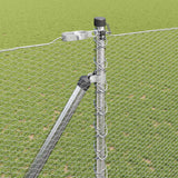 Recinzione esagonale con palo 50 x 1,5 m Acciaio zincato Rete