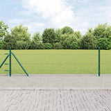 Recinzione esagonale per esterni con base in cemento 25 x 0,4 m
