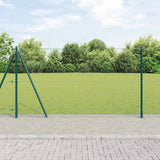 Recinzione esagonale per esterni con base in cemento 25 x 1,2 m