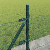 Recinzione esagonale per esterni con base in cemento 50 x 0,4 m