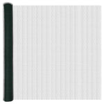 Recinzione con pali. Verde 1.5 x 50 m Acciaio rivestito in PVC