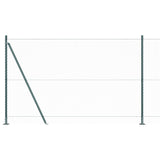 Recinzione esagonale per esterni con base in cemento 50 x 1,5 m