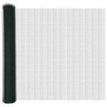 Recinzione con pali. Verde 0.8 x 100 m Acciaio rivestito in PVC