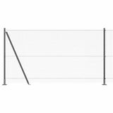 Recinzione esagonale con base in cemento 50 x 1,2 m Grigio Rete