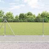 Recinzione esagonale per esterni con base in cemento 10 x 1 m