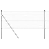 Palo della recinzione Argento 10 x 0,5 m (rete 19 x 19 mm)