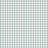 Recinzione con pali. Verde 1.5 x 10 m Acciaio