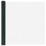 Recinzione con pali. Verde 1.5 x 10 m Acciaio