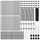 Recinzione con pali. Grigio 0.6 x 100 m Acciaio