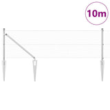 Recinzione in rete saldata con punte 10 x 0,4 m (P x H)