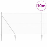 Recinzione in rete saldata con punte 10 x 1,5 m (L x H)