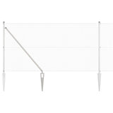 Recinzione in rete saldata con punte 50 x 1,2 m (P x A)