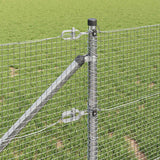 Palo della recinzione Argento 100 x 0,6 m (rete 16 x 16 mm)
