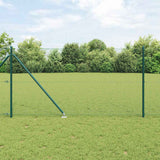 Recinzione in rete saldata con punte 10 x 1 m (L x H)