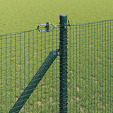 Recinzione in rete saldata con punte Acciaio e PVC Verde Rete