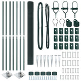 Palo della recinzione Verde