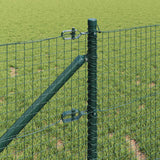 Recinzione in rete saldata con punte Acciaio e PVC Verde Rete