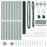 Recinzione in rete saldata con punte 25 x 1,5 m (P x H)