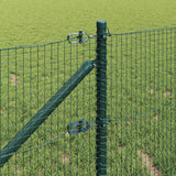 Recinzione in rete saldata con punte 50 x 0,4 m Verde Rete