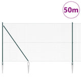 Recinzione in rete saldata con punte 50 x 1,5 m (L x H)