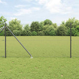Recinzione in rete saldata con punte 10 x 1,4 m (L x H)
