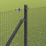 Recinzione in rete saldata con punte 10 x 1,6 m (L x A)