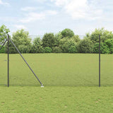 Recinzione in rete saldata con punte 10 x 1,6 m (L x A)
